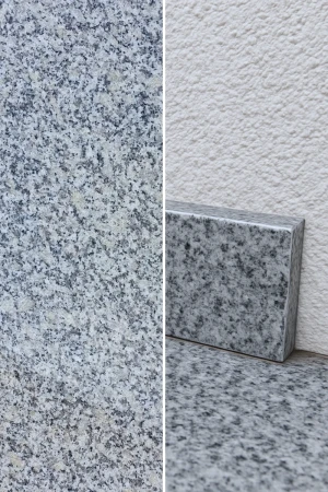 Cokół granitowy polerowany G602 | 61x8x1 cm