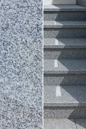 Stopnica / Parapet granitowy szary polerowany G602 | 135x33x2 cm