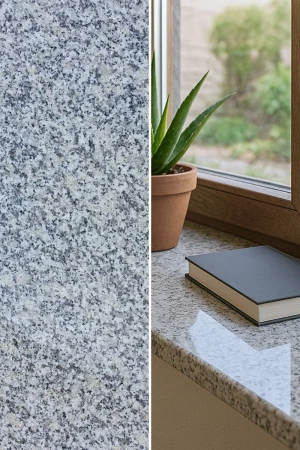 Parapet lub stopnica granitowa G602 polerowana | 150x33x2 cm
