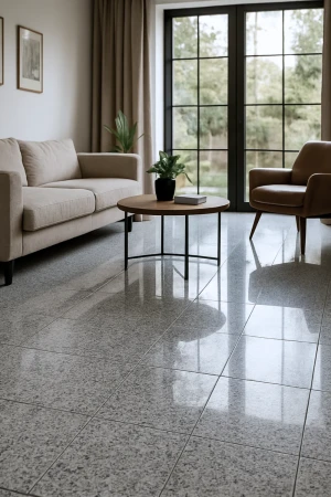 Płytka granitowa szara polerowana G602 | 60x60x1,5 cm