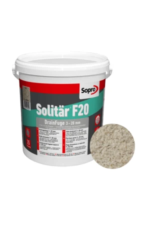 Solitär F20 - Fuga drenażowa 3–20 mm | Kolor Piaskowy