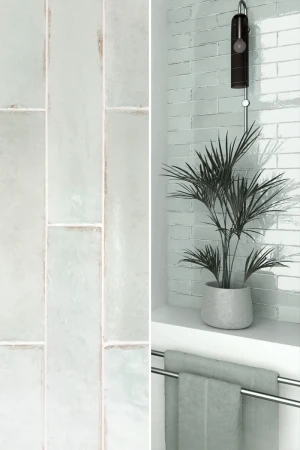 Płytka ścienna Tribeca Seaglass Mint | 6x24,6