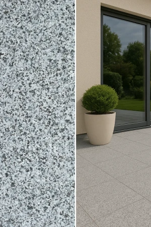 Płytka granitowa Dark Grey New G654 płomieniowana | 60x60x1,5 cm