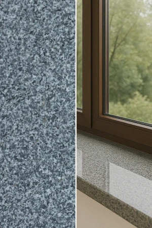 Parapet Granitowy grafitowy polerowany G654 New | 92x33x2 cm