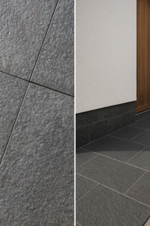 Himachal Black Brushed Wapień Szczotkowany | 30x60x1,2 cm