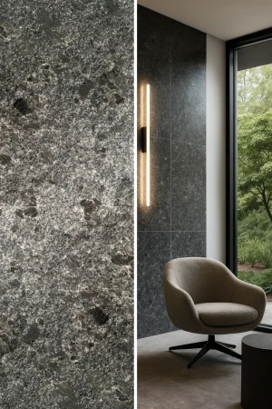 Płytka granitowa Steel Grey Lappato | 30,5x61x1 cm
