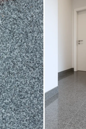 Cokół granitowy polerowany Dark Grey G654 New | 61x8x1 cm