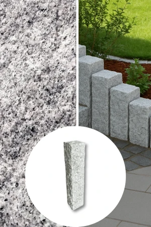 Ogrodowa Palisada Granitowa G603 | 50x10x10 cm