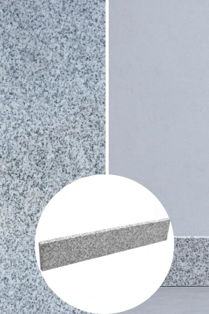 Cokół granitowy polerowany G603 | 61x8x1 cm