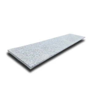 Stopnica Granitowa G602 płomieniowana / polerowana bullnose | 160x40x3 cm