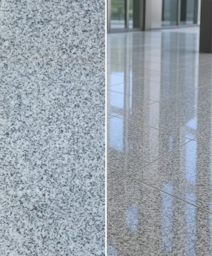 Płytka granitowa szara polerowana G603 new | 60x60x1,5 cm