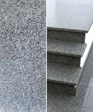 Parapet Stopnica granitowa polerowana Dark Grey New G654 | 150x33x2 cm