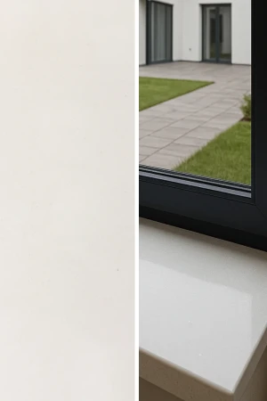 Parapet konglomeratowy Polare Snow White | 122x30