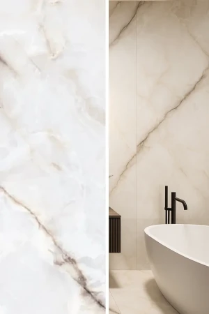 Gres Marble Liera Onyx Dusk Polerowany | 120x60x0,9 cm