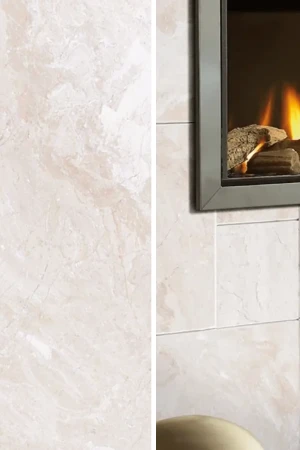 Płytki marmurowe Queen Beige Antykowana Bębnowana | Komplet Rzymski 0,74 m2