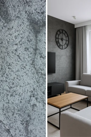 Fornir Kamienny Silver Shine XXL | 122x244x0,2 cm
