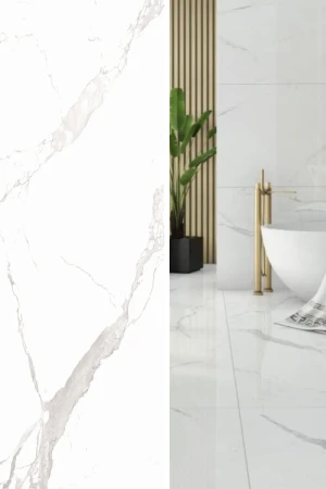 Gres polerowany Marble Alaska White | 60x60 cm
