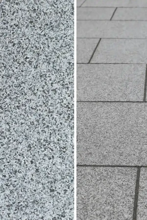 Płytka granitowa płomieniowana Dark Grey New G654 | 40x60x2 cm