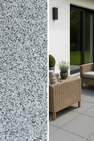 Płytka granitowa Dark Grey New G654 płomieniowana | 60x60x2 cm
