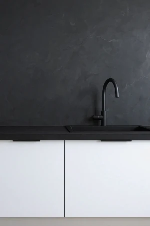 Fornir kamienny Black Slate Samoprzylepny | 122x61x0,2 cm