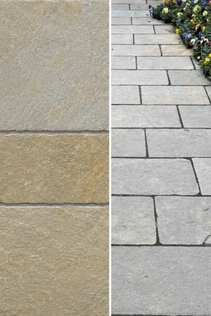 Płytka Tandur Yellow Limestone Natural t/h | 40x60x3 cm