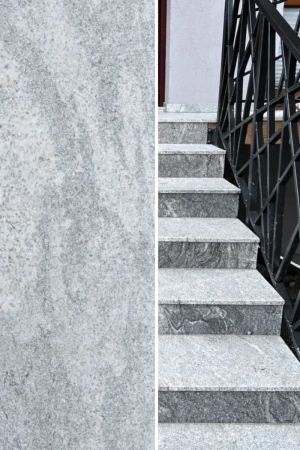 Stopień Granitowy Juparana New płomieniowany | 150x33x2 cm