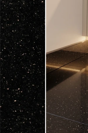 Cokół Granitowy Black Galaxy Polerowany | 61x8x1 cm