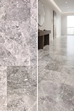 Komplet Rzymski Marmurowy Tundra Grey Premium Szlifowany | Komplet = 0,742 m2 gr. 1,2 cm