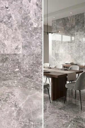 Komplet Rzymski Marmurowy Tundra Grey Premium Polerowany | Komplet = 0,742 m2 gr. 1,2 cm