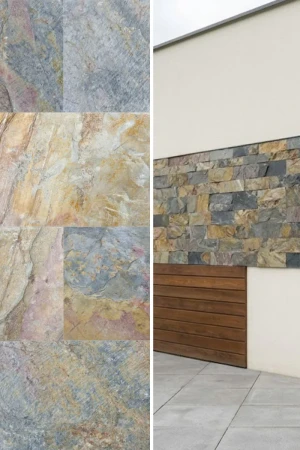 Płytka Łupek Jaipur Multi Naturalny | 30x10x0,8-1,3 cm
