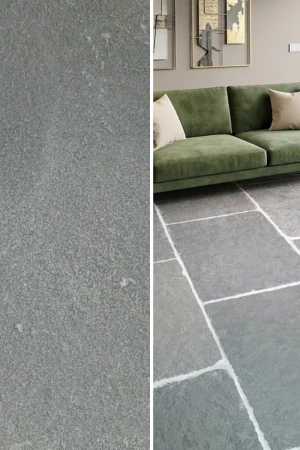 Płytka Wapienna Tandur Grey Bębnowany | 60x60x2,2 cm