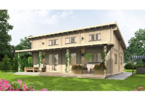 Domek letniskowy MALTA1, 10.0x7.0m 88mm