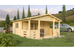 Domek ogrodowy ASTANA, 5.1x3.4m 44mm