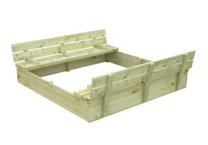 Piaskownica dla dzieci SANDY14, 1.37x1.37m