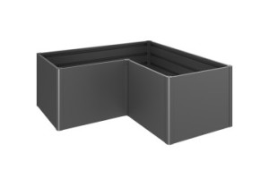 Metalowa grządka podwyższona HOCHBEET [L], 2.0x1.0m
