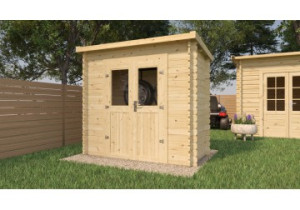 Domek ogrodowy MINI G4 2.3x1.2m 28mm