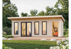 Domek ogrodowy AURELIA192, 6.7x3.0m 44mm