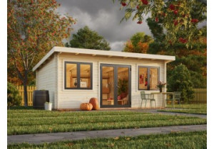 Domek ogrodowy LISANDRA194, 5.5x4.0m 44mm