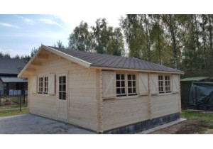 Domek letniskowy WILNO2, 6.0x5.5m 44mm