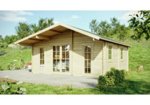 Domek letniskowy FLORENCJA 2 6.0x6.0m 88mm