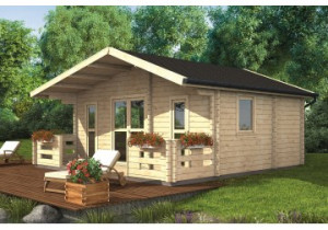 Domek letniskowy BARCELONA 6.0x4.5m 70mm