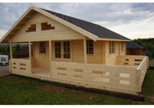 Domek letniskowy WIEDEŃ 6.0x6.0m 88mm