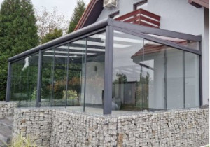 Ogród zimowy MODERN PRO 11.06x3.50m dach szklany