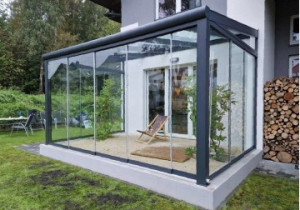 Ogród zimowy MODERN PRO 3.06x4.00m dach szklany