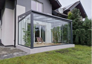 Ogród zimowy MODERN PRO 4.06x4.00m dach szklany