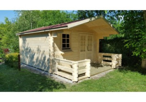 Domek ogrodowy SAULE, 4.0x4.0m 44mm