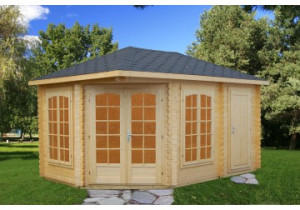 Altana drewniana MELA107 4.5x3.0m 28mm