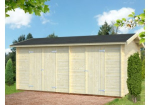 Domek ogrodowy JARI 145, 5.2x3.2m 28mm
