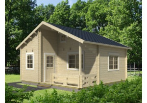 Domek letniskowy Emily2, 5.90x5.70m 70mm