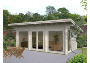 Domek letniskowy Heidi, 6.40x3.60m 70mm
